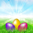 Vector Easter background