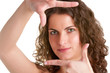 Woman Framing Picture