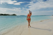 Photo: beautiful gril on beach have fun beautiful gril on beach have fun