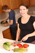 couple cooking