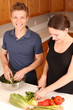 Photo: couple cooking couple cooking