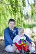 family at the park