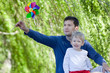 family at the park