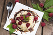 Vanilla Pudding with Berries