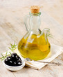 Olive oil and olives
