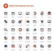 Set of SEO and Development icons