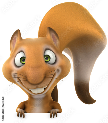 Illustration: Fun squirrel Fun squirrel