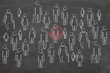 Targeted Customer in Bulls-Eye