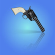 Revolver. Vector illustration