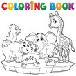 Coloring book African fauna 2