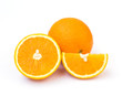 orange isolated on white background