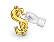 Illustration: Financial crisis concept. Financial crisis concept.