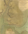 Map of British forces in Elizabeth Town