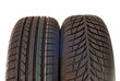 Photo: Brand new modern summer and winter car tires Brand new modern summer and winter car tires