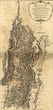 Map of Burgoyne's army, before Saratoga, 1777