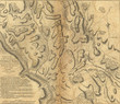 Map of battle of Germantown, 1777.
