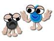 Water Drop Cartoon Mascot