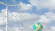 Swedish Ball Scores in Slow Motion with Sky