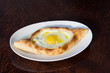 Scrambled eggs in the dough