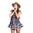 beautiful sexy country and western girl