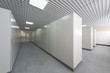 Foto: Room with rows of racks with equipment for telecom. Room with rows of racks with equipment for telecom.