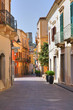Alleyway. Melfi. Basilicata. Italy.