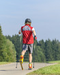 Photo: Ausdauertraining auf Skirollern Ausdauertraining auf Skirollern