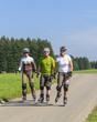 Drei Inline-Skater