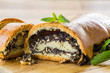 roll with poppy seeds