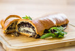 roll with poppy seeds