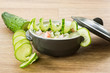 cold cucumber soup