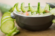 cold cucumber soup