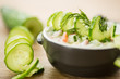 cold cucumber soup