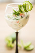 cold cucumber soup