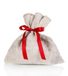 Small sack, isolated on white