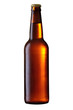 Beer bottle with water drops