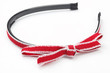 Red and White Headband