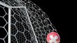 Swiss Ball Scores in Slow Motion with Alpha Channel