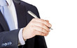 Photo: business man with pen business man with pen