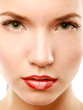 Makeup.Professional Make-up. Lipgloss. Lipstick