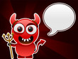 cartoon evil character talking