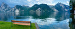 Traunsee summer lake (Austria).