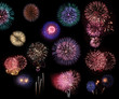 Photo: Fireworks montage Fireworks montage