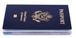 Isolated American Passport