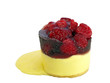 Foto: vanille sahne pudding torte mit obst vanille sahne pudding torte mit obst