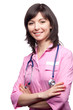 doctor woman with stethoscope