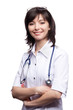Photo: Doctor woman with a stethoscope Doctor woman with a stethoscope
