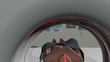 MRI Scan, Camera Fly from Brain Scan