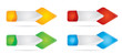 Header or banner design set