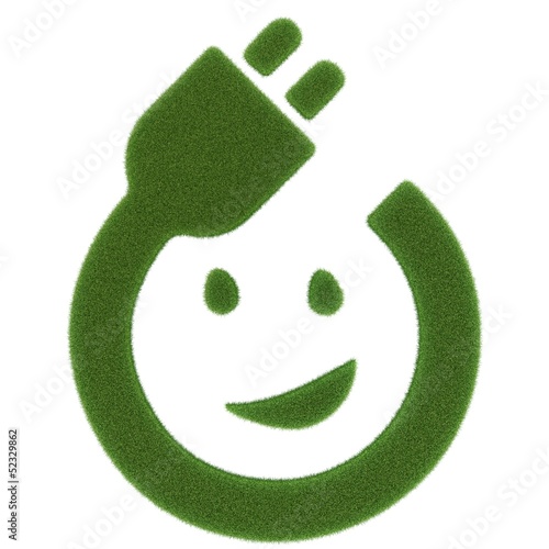 Illustration: rundum glücklich mit grüner Energie rundum glücklich mit grüner Energie